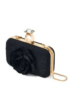 ON THE ROCKS WITH ROSE CLUTCH - BLACK -SACHIN & BABI Shop SHOT 02 060 063 24153cac fda5 49f4 86b7 1b42e0c5b588