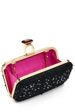 ON THE ROCKS CLUTCH - BLACK -SACHIN & BABI Shop SHOT 03 029 305d5722 7046 4a67 a735 ed777f030fff