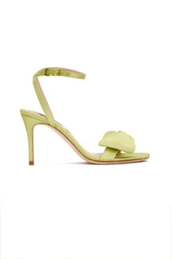Chelsea Obi-Bow Open Toe - Electric Lime -SACHIN & BABI Shop SHOT 08 125