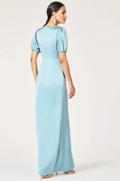 MILA GOWN - SEAGLASS -SACHIN & BABI Shop SHOT 144 034 2