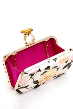 On The Rocks Clutch - Pink Lemonade Bouquet -SACHIN & BABI Shop SHOT 15 402