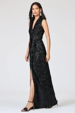 SYLVAIN GOWN - BLACK -SACHIN & BABI Shop SHOT 16 095 0334b789 ff9a 40e6 a442 4aed980c4ac3