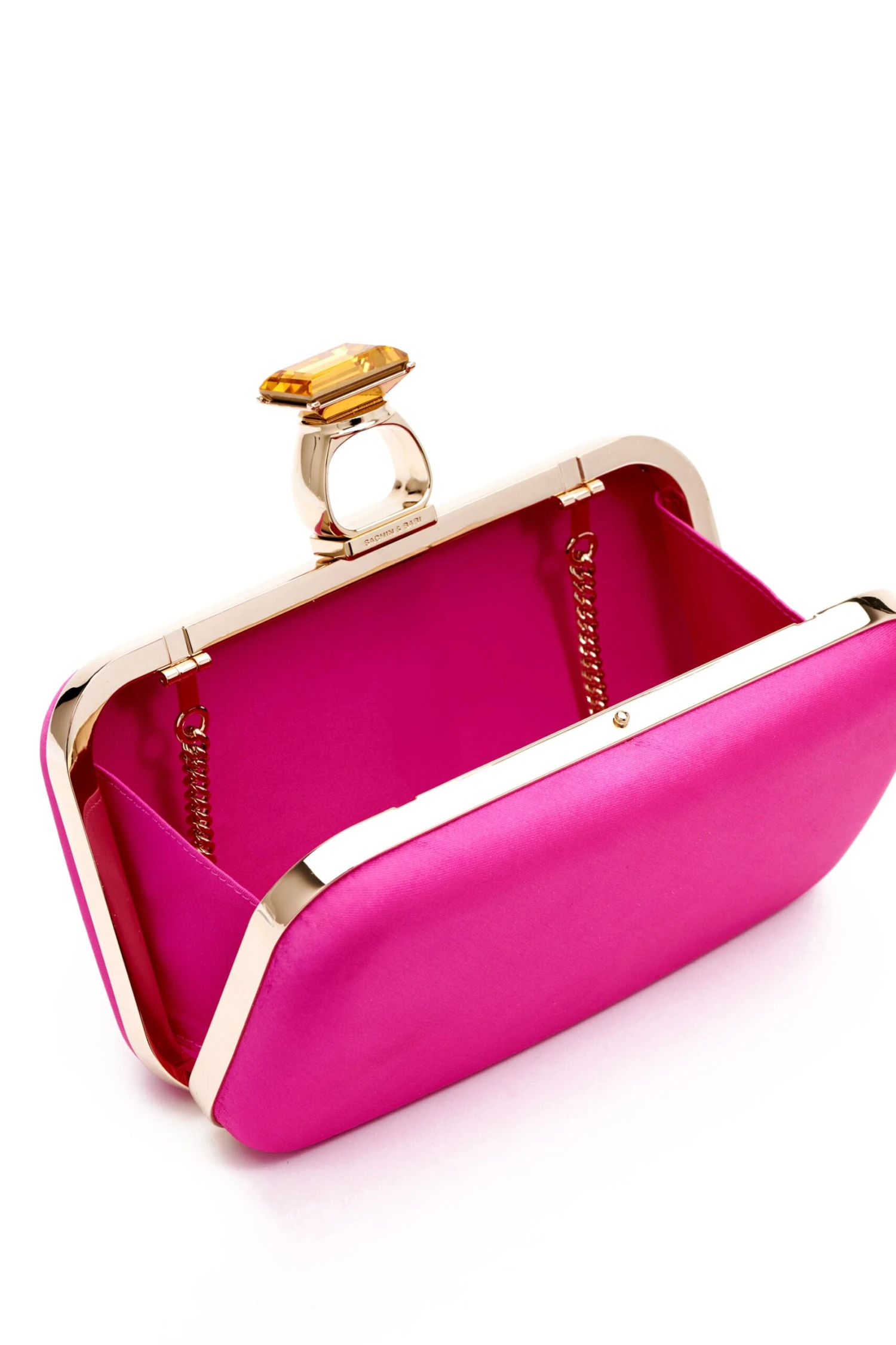 On The Rocks Clutch - Cerise 6 On The Rocks Clutch - Cerise - Image 4