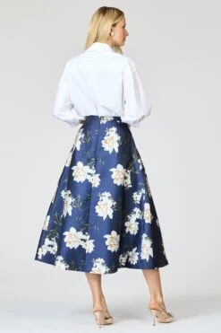 TIPPY SKIRT - NAVY NARCISSUS -SACHIN & BABI Shop SHOT 21 071 6843c810 6c5d 450a 8d83 cab530df5278