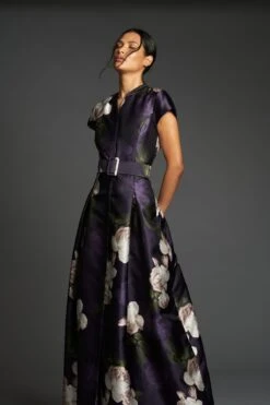 Marta Gown - Twilight Blooms -SACHIN & BABI Shop SHOT 24 053