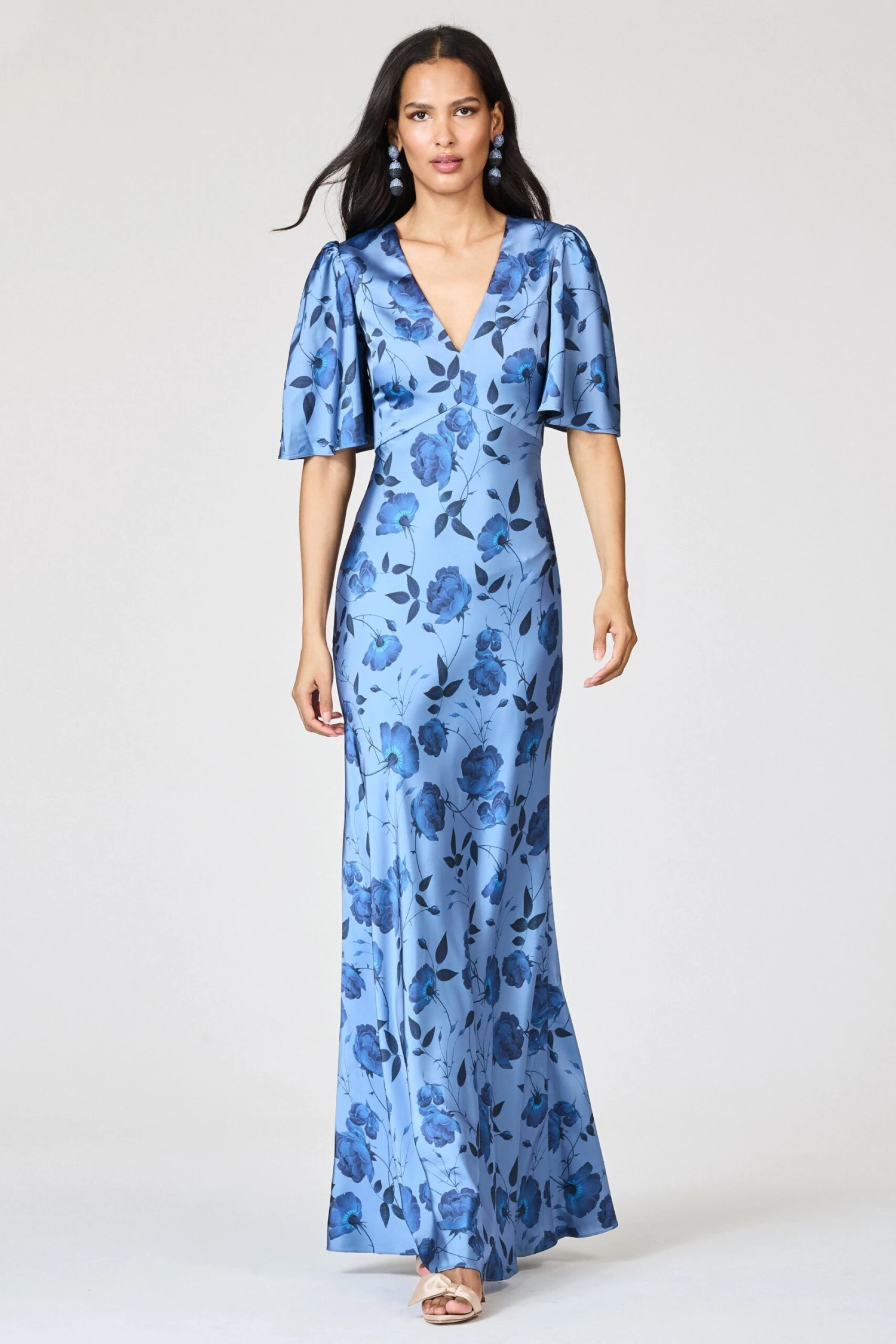 MAE GOWN - WILD STEEL ROSES 4 MAE GOWN - WILD STEEL ROSES - Image 2