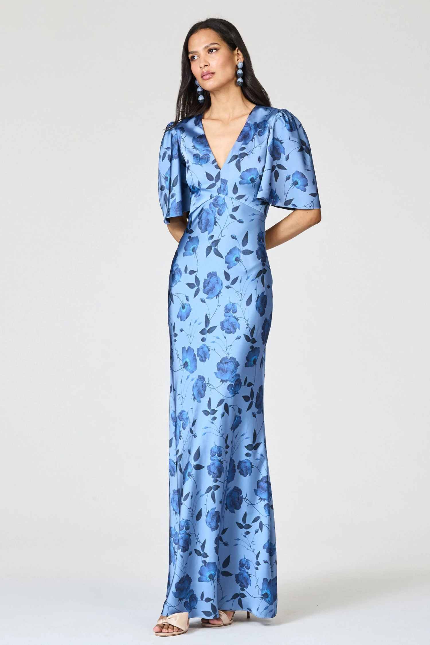 MAE GOWN - WILD STEEL ROSES 5 MAE GOWN - WILD STEEL ROSES - Image 3