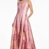 Brooke Gown - Light Sunset Hydrangea -SACHIN & BABI Shop T232G03 664 1