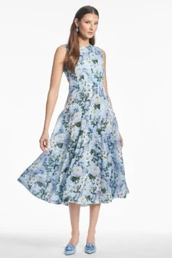 MARIPOSA DRESS - DELFT PETALS -SACHIN & BABI Shop T251D17 461 2