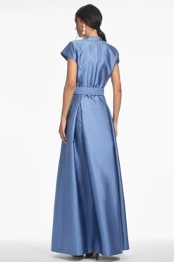 EMBELLISHED MARTA GOWN - TWILIGHT 9 EMBELLISHED MARTA GOWN - TWILIGHT -SACHIN & BABI Shop T251G12 495 5