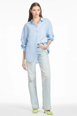 HALSEY TOP - DELFT BLUE -SACHIN & BABI Shop T251T03 450