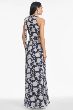 KAYLA GOWN - ALABASTER BEGONIA 7 KAYLA GOWN - ALABASTER BEGONIA -SACHIN & BABI Shop T252G62 416 3