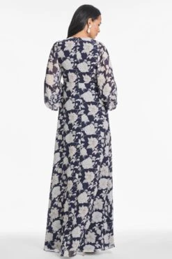 JENNY GOWN - ALABASTER BEGONIA -SACHIN & BABI Shop T252G63 416 4