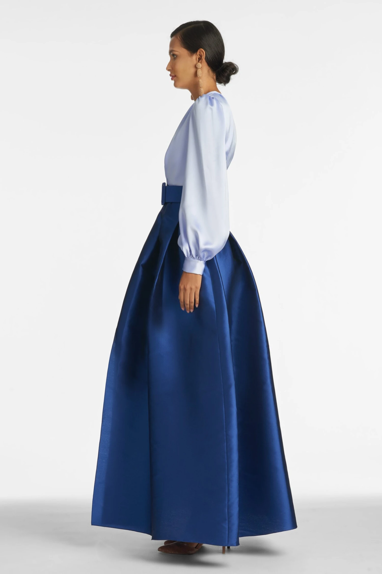 Zoe Gown - Periwinkle/Eclipse 4 Zoe Gown - Periwinkle/Eclipse - Image 2