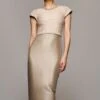 ISLA GOWN - DUNE/PEWTER -SACHIN & BABI Shop isla