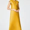 GWENDOLYN GOWN - SAFFRON -SACHIN & BABI Shop saffronF251G08 311 2